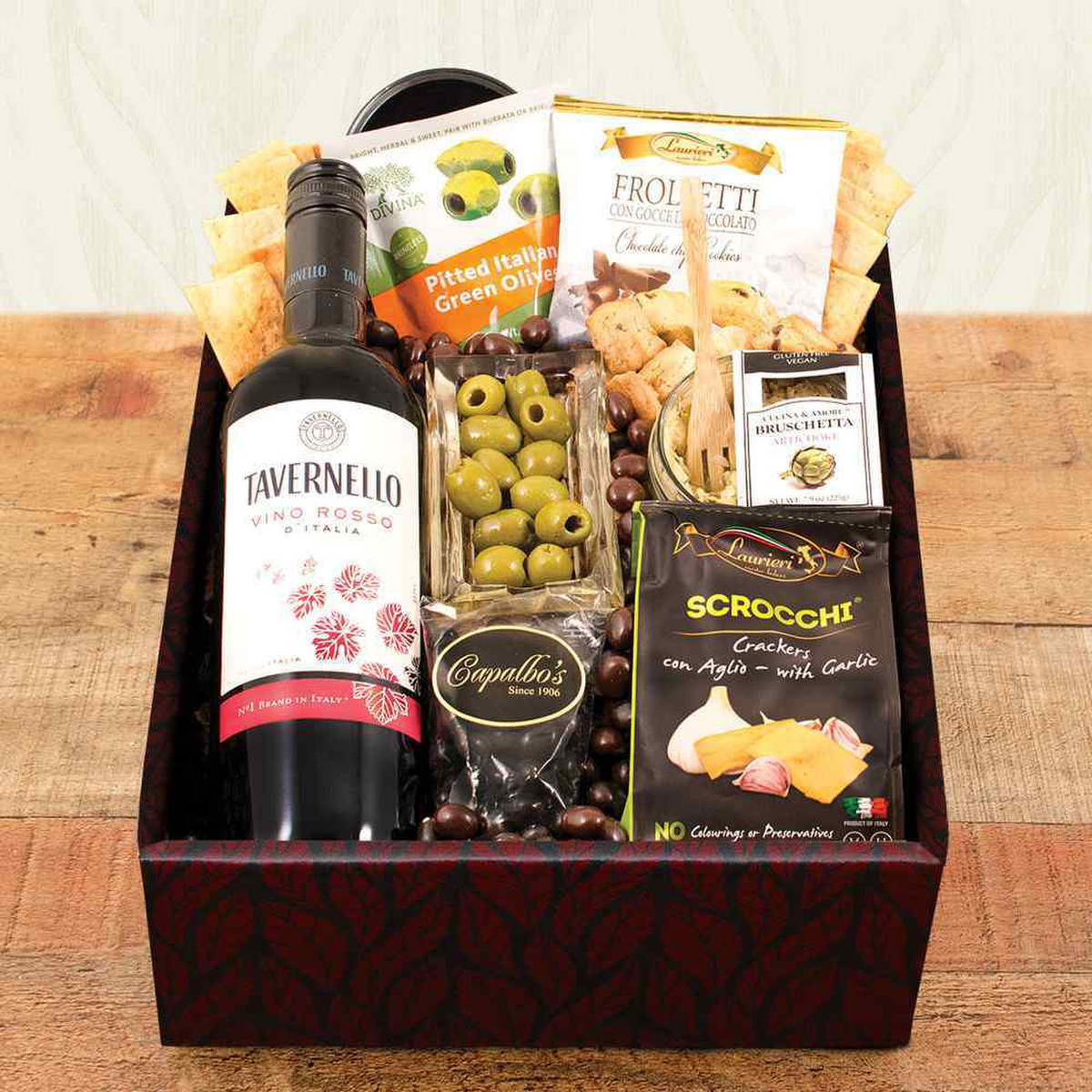 Cucina Italiana Wine Gift Box